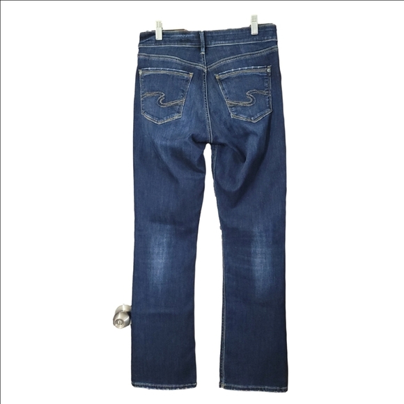 Silver jeans Avery slim boot medium wash mid rise jeans w28 l31 - Picture 2 of 9